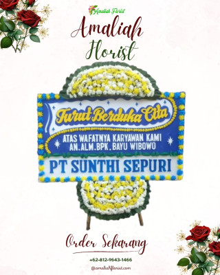 Papan Bunga Duka di Plaju Ilir