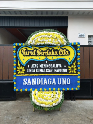 Papan Bunga Duka di Plaju Ilir